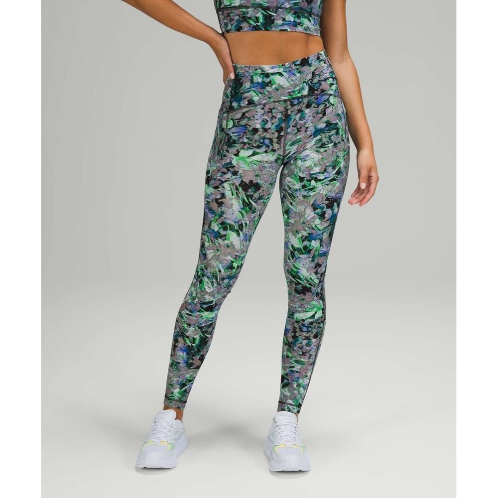 Lululemon Swift Speed High-Rise Tight 28"Rapid Flourish Multi W5DD9S Size 12